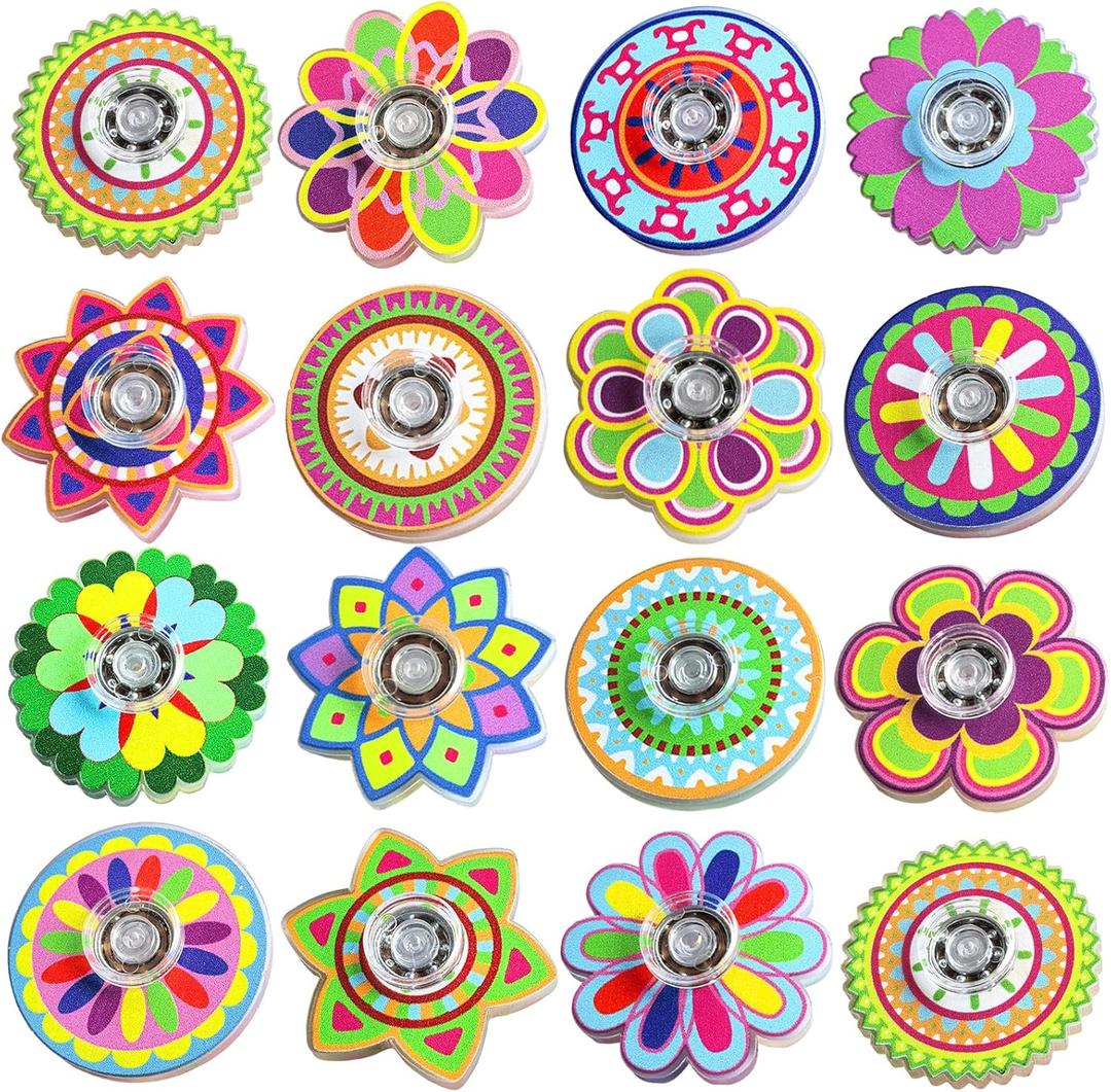 30 Pack Fidget Toys Spinner Bulk Mini Gifts Party Favors for Kids Adults,Sensory Toys Goodie Bags Stuffers for Boys Girls Autism ADHD Stress Relief,Treasure Box Toy Classroom Carnival Prizes Supplies