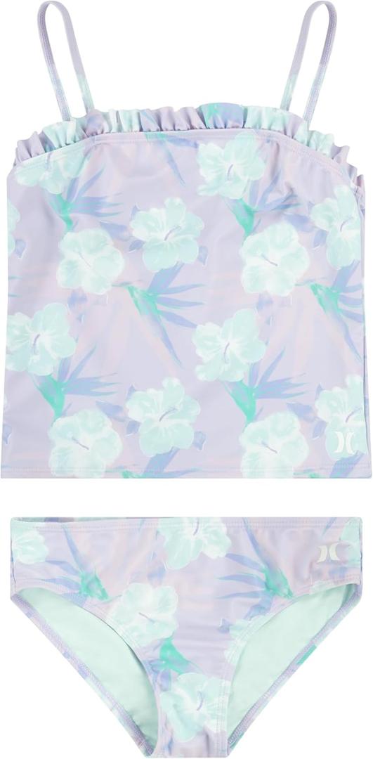 Hurley Girls' Tankini 2-piece Swimsuit L