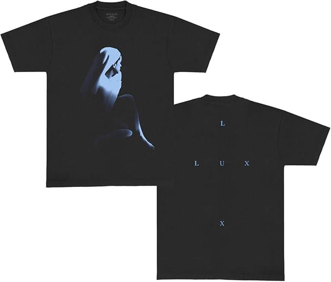 ROSALÍA Lux Cross TShirt, Black, Small