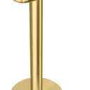 YUMORE Hand Towel Holder Stand Countertop Towel Rack Free Standing Towel Bar Hanger for Bathroom Kitchen (Gold)