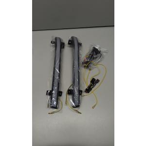 Clear LED Rear Bumper Reflector Lights LED Dynamic Tail Lights for 2018-2022 Honda Accord, Upgrade Replacement for Rear Bumper Reflectors, Straight Clause, Flowing Light Turn Signal Design