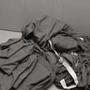 Top Split King Flex Head Sheet Set for Sleep Number Mattress Fits Deep Pocket Bed 1800 Thread Count Super Soft and Cool 4 Piece Set with Pillowcases 34-36" Split top (Gray)