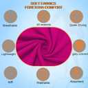 3 Pack Headbands for Women Non Slip, Thick Elastic Women's Headbands for Hair, Stretchy Cloth Headband for Women's Hair, Athletic Yoga Sports Hair Headbands for Women Workout Gym