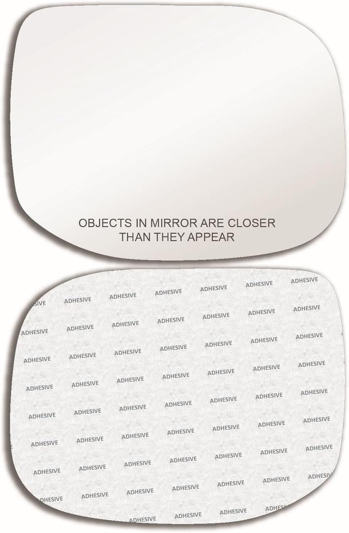 New Replacement Mirror Glass with Full Size Adhesive for 2009-2014 Acura TSX Passenger Side View Right RH