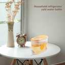 3.5L Plastic Beverage Dispenser with Spigot for Fridge: 0.9 Gallon Leak-proof Beverage Dispenser Summer Drink Container for Iced Tea Lemonade Water Milk(Yelllow) (Multicolor)