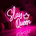 Slay Queen Neon SignLed Neon LightNeon Signs For Bedroom Wall DecorGame Room DecorBirthday Gifts for GirlGamer GiftsGift For Valentines Christmas