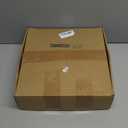 Boho Placemats 4/6 Set of Round Woven Placemats Macrame Style Bicolor Stitching Long Table Runner Farmhouse Rustic Natural Burlap Cotton for Kitchen Dining Table Home(Brown,6 Sets)