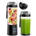 GVODE Personal Blender, Portable Blender for-Smoothies, Shakes, Food Prep, and Frozen Blending, 24oz Large Capacity, BPA Free, Leakproof-Lid and Sip Spout, USB-C Rechargeable, IPX8 Waterproof
