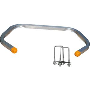 Tie Down Roof Zone Height Adjustable Safety Corner Ladder Stabilizer w/Surface Protection | Quick Connect Assembly | Great for Residential/Commercial/Industrial | Made in USA