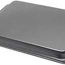 Little Small Baking Sheets Nonstick Set of 2 (9.5inch X 7.1inch) - SS&CC 8 Inch Nonstick Baking Toaster Oven Tray Cookie Sheets, 1 or 2 Person Household