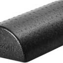 Yes4All High-Density EPP Half Round Back Roller Foam, Exercise Foam Roller for Yoga, Pilates & Stretching - 12, 18, 24, 36 inch