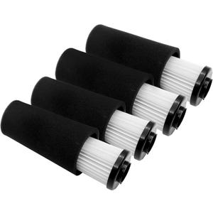 4 Pack Filters Compatible with Dirt Devil Style F112 Endura Replacement Odor Trapping Filter,UD20120NC, UD70161, UD70164, UD70174Compares to AD47936
