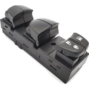 Master Power Window Switch 25401-1KA0B 25401-3DF0B Compatible with Juke Altima Tiida Sylphy X-Trail Qashqai Rogue