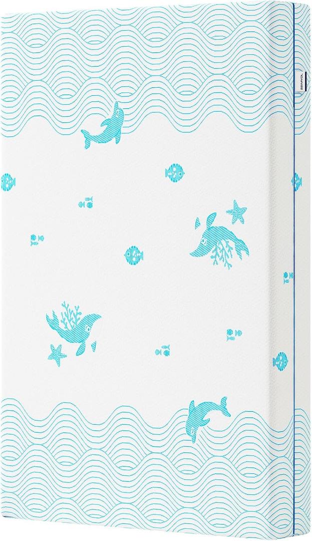 JOYMISS Breathable Crib & Toddler Mattress: Soft Cribs mattresses for Waterproof - 52" x 27.6" x 5" - Tencel Toddler Bed Mattress Fits Baby and Kids