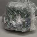 Pre-lit Christmas Garland 9 FT with 100 Warm Lights, Battery Operated Xmas Garland with Cedar Cones and Red Berries, Christmas Decoration for Mantle Fireplace Stair Railing Porch