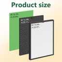 1-Set Trio Plus Replacement Filter Compatible with Field Controls Trio Plus Portable Purifier
