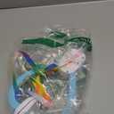 Interactive Cat Toys for Indoor Cats,Enrichment Stimulation Toys, Electric Hanging Door Clip Ribbon Kitty Toy,Automatic Play Chase Exercise Feather Toys for Bored Indoor Adult & Kitten Cats (Blue)