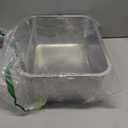 Stainless Steel Cat Litter Box with Low Entry, Metal Kitty Litter Box for Senior or Injured Cats, Odor-Free, Non-Stick, Easy to Clean, 17.5"x13.6"x5.9", Litter Pan for Medium and Small Cats (Silver)