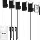 Shappy Golf Metal Proximity Marker with Black Markers and 1 Pcs (50 Sheets) Cards for Golf Marking