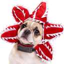 Demogorgon Dog Costume for Dogs Cats – Adjustable Pet Headpiece, Funny Cosplay Photo Prop Fits Small, Medium & Select Large Breeds (Large)