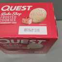 Quest Nutrition Frosted Cookies Twin Pack, Strawberry Cake, 1g Sugar, 10g Protein, 2g Net Carbs, Gluten Free, 16 Cookies