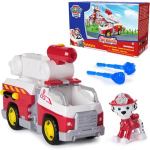 Paw Patrol Fire Rescue: Marshall Rescue Fire Engine with Action Figure & Projectile Launcher & Toy Truck, Kids Toys for Boys & Girls Ages 3 and Up