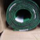 Thickened Upgraded Version Baseball Hitting Mat Exercise Mat Softball Training Pad Batting Cage Turf Batters Box Turf Mats with Home Plate Anti-Slip Baseball Softball Cage Mat, Green12' x 5'