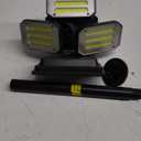 Bell+Howell Bionic Flood Light Original, Solar Lights Outdoor Waterproof- 50% Brighter 108 COB-LED's w/Motion Sensor 180° Swivel, Adjustable Panels for Garden, Lawn and Patio As Seen On TV