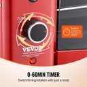 VEVOR Shawarma Grill Machine - 2 String Barbecue Capacity Chicken Shawarma Cooker Electric Broiler Gyro Rotisserie Oven Doner Kebab Grill for Home, Restaurant, Kitchen Parties