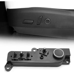 Jaronx Compatible with Tesla Model 3 Model Y Power Seat Control Switch with Button Cover, Left Front Driver Seat Adjustment Switch Replacement Fit for Tesla 3/Y 2017-2024, Replace for 1098529