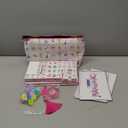 160 Acrylic American Mahjong Game Set with Carrying Bag and Accessories, 1.41 Mahjong Tile Set