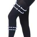 beister Medical Compression Pantyhose for Women & Men, 20-30mmHg Graduated Support Tights, Opaque Footless Waist High Compression Stockings & Leggings for Varicose Veins, Edema, Flight, DVT (XX-Large, Navy)