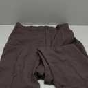 Grapent Straight Leg Trousers For Women Wide Pants For Women Work Clothes For Women Office Casual Womens Dress Pants Brown Pants Women High Waist Dark Brown Size X-Large Size 16 Size 18