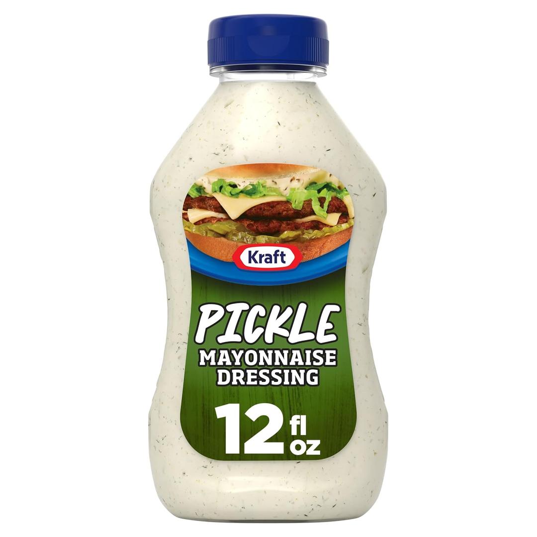Kraft Pickle Mayonnaise Dressing, 12 fl oz Bottle
