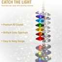 House Warming Gifts New Home, Housewarming Gifts New Home Gift Ideas for Women Friends Homeowners First Time Home Buyers, New Apartment Gift Home Decor, Crystal Heart Suncatcher Rainbow Maker Ornament