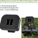 Golf Bag Accessories for MGI Ai Navigator GPS+,Riser Block for MGI Ai Navigator GPS+,Golf Bag Elevator for Stable Ride