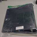 3 Ring Binder, 2.5" D-Ring, Holds 8.5" x 11" Pages, Heavy Duty Clear View Cover, Durable Spine (3.2"), Presentation Binder with Pockets – Black