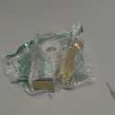 Acrylic Gold Tape Dispenser & Desktop Stapler, Includes Staple Remover, Tape, 1000pcs Staples - Cute Office Stapler Set for Modern Design Desk Accessory Kit