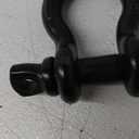 Factor 55 Steel 5/8" Crosby Shackle for ATV/UTV Powersports - Black