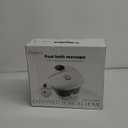 GEHONA Collapsible Foot Spa Bath with Heat, Foot Massager with Two Side Supports, Leakage Protector, Temperature Control, Bubbles, Red Light, Timer, Feet Spa Tub, Feet Soaker, Gifts (Black)