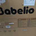 Babelio Baby Gate for Stairs, Kitchen & Doorways, No Bottom Bar| One-Handed Operation| Auto-Close| Hardware Mount (Drill Needed) Safety Dog/Pet Gate (Black - B17, 26-43" W, 28" H)