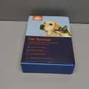 Dog Grooming Clippers Kit-Electric Rechargeable Cat Trimmer Tools-Cordless Quiet Pet Nail Paw Grinder-4 in 1 Multifunctional Low Noise Shaver-Razor for feet Face Ears Toenail Eye (Purple)