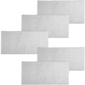 Disposable Mop Cloths (5 Pack) - Super Absorbent Lint-Free, Universal Fit for Quick Floor Cleaning (Home/Kitchen)