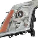 TYC Left Headlight Assembly Compatible with 2010-2013 Cadillac SRX