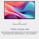 Dell 24 Plus Monitor - S2425HSM - 23.8-inch FHD (1920x1080) 144Hz 1ms Display, 2 x 3W Speakers, HDMI Connectivity, Height/Tilt/Pivot/Swivel Adjustability, AMD FreeSync - Ash White