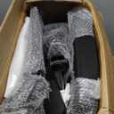 Office Chair, Ergonomic Desk Chairs 330LBS Capacity High Back Mesh Computer Chair with Flip-up Armrests, Comfy Work Chair with Adjustable Lumbar Support, Rolling Chair (25 inches x 20.5 inches x 40 inches, Black)