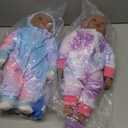 BABESIDE Black Baby Dolls Twins, 17'' Realistic Soft Body Baby Doll Cute Real Life Baby Dolls Girl and Boy with Accessories for 3+ Year Old Kids Gifts, Pretend Play, Collection