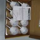 LED Ceiling Fan Light Bulbs 120V 60W Equivalent, E12 Candelabra Base Light Bulb Natural White 4000K, 600LM E12 Small Base, Non-Dimmable, 8 Pack