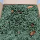 24 inch Christmas Wreath for Front Door, Real Touch Cedar Wreath with Pinecones Large Christmas Door Wreaths Artificial Hanging Pine Wreath for Xmas Indoor Outdoor Windows Holiday Decorations