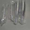 SUREHOME Plastic Champagne Flutes 40 Pack Disposable Champagne Glasses 5oz Clear Plastic Mimosa Glasses Wedding Cocktail Cups Bulk for New Years Eve Party Supplies 2025 Engagement Birthday Decorations